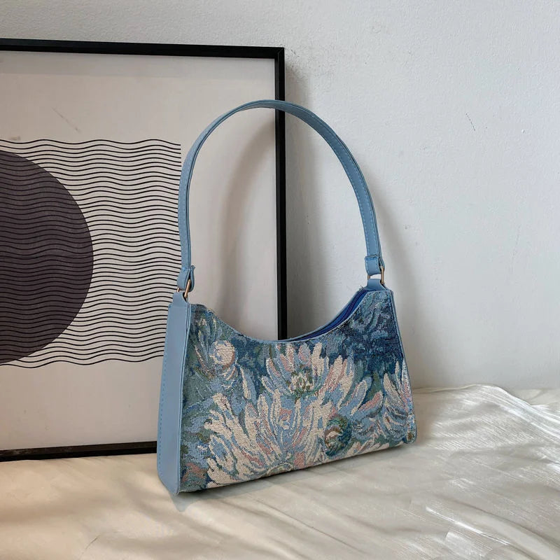 Oil Painting Shoulder Bag