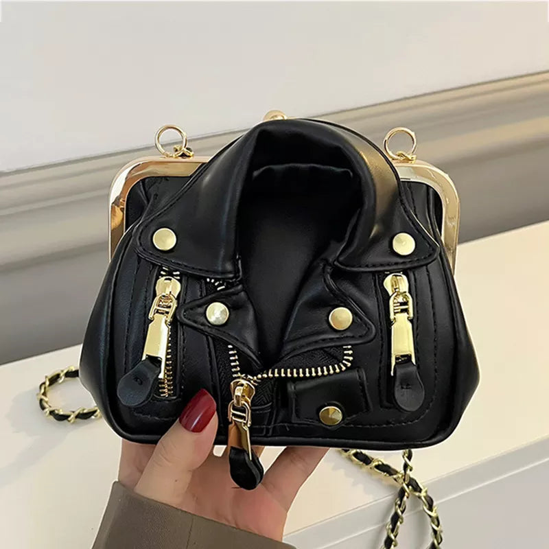 Fashion Jacket Design Crossbody Bag