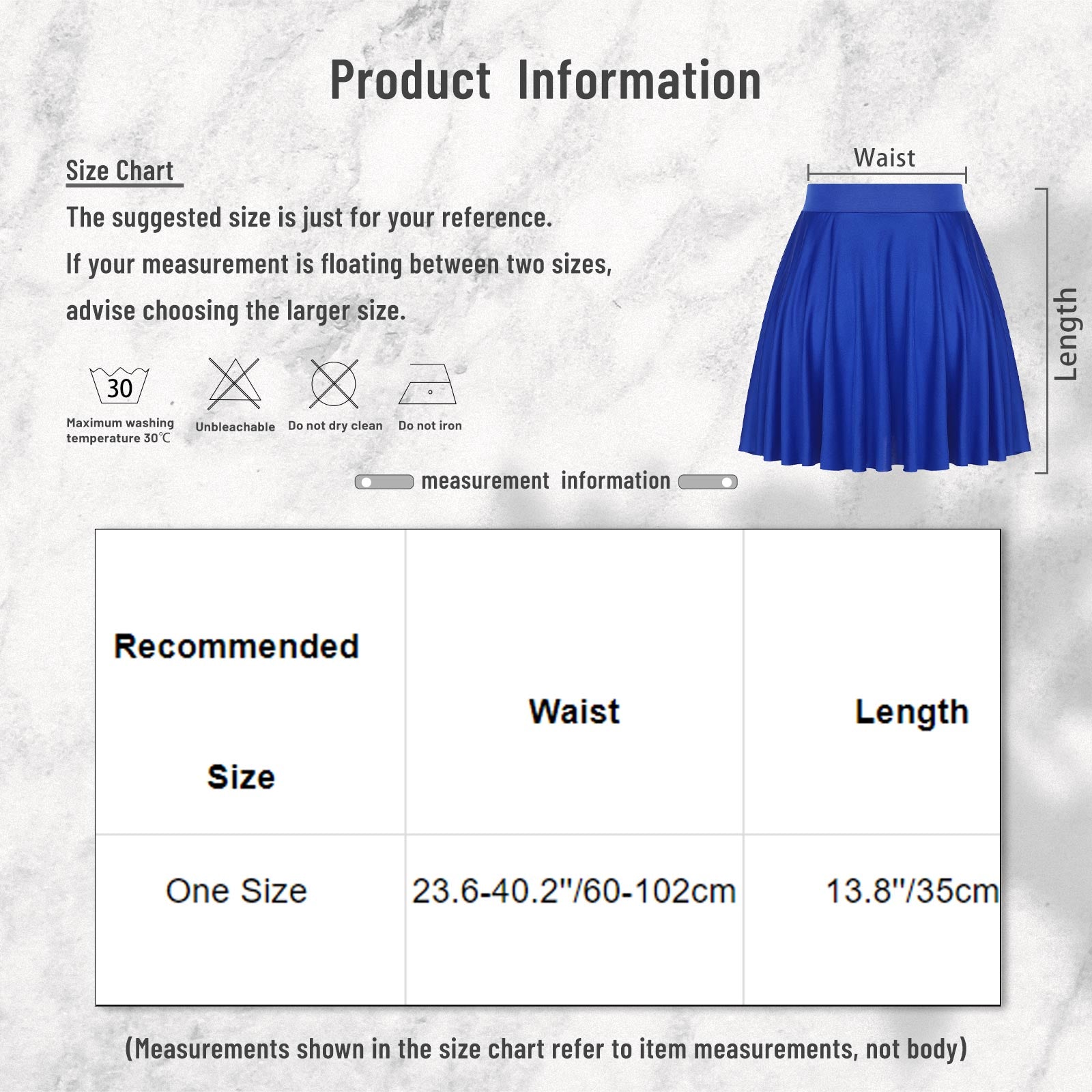 Elastic Waistband Flared Ruffles Skirts