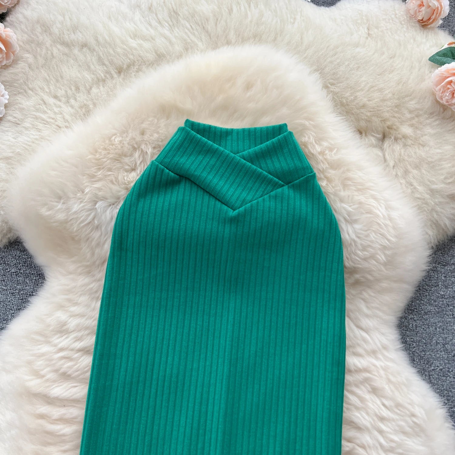 Autumn Elastic High Waist Y2K Classic Skirt