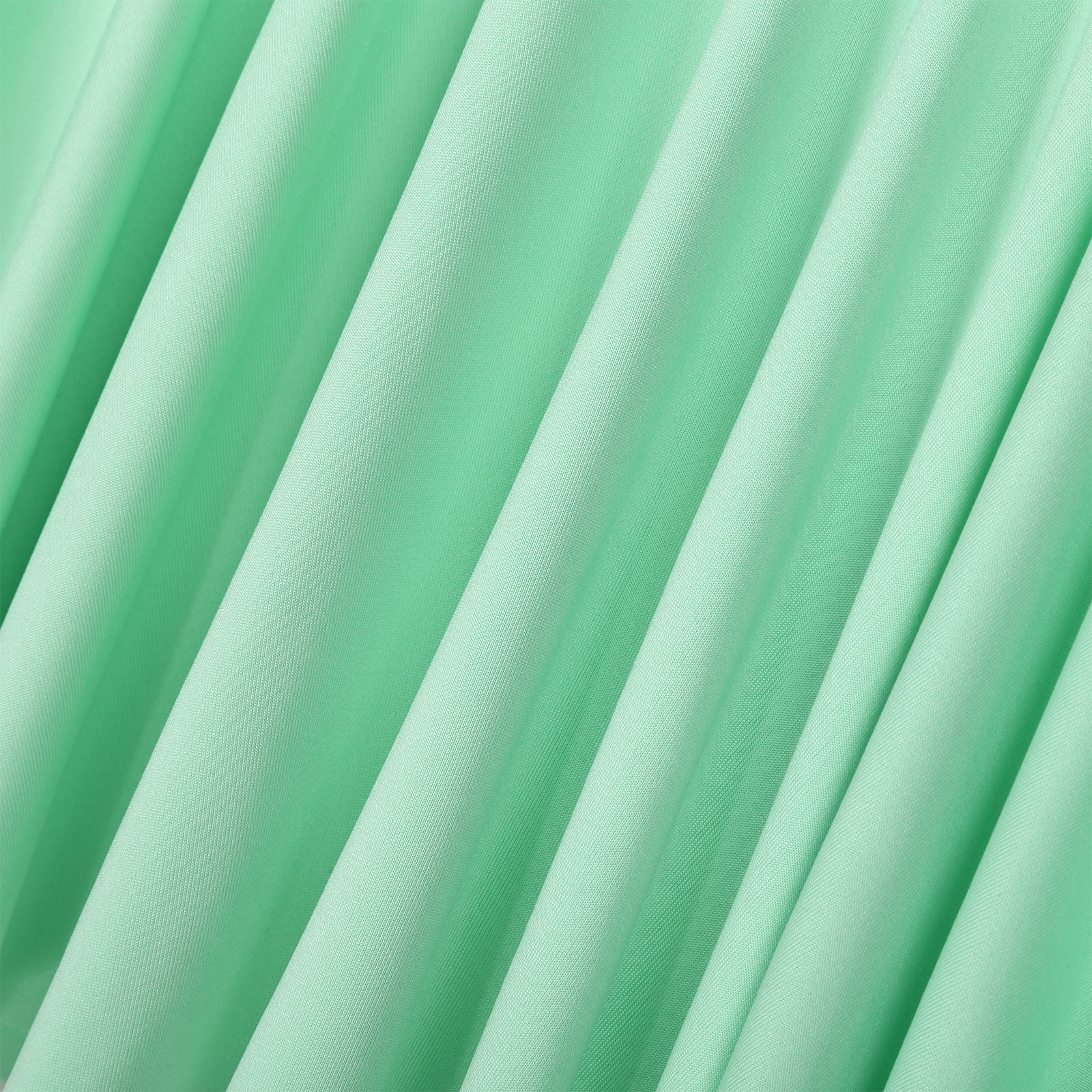 Elastic Waistband Flared Ruffles Skirts