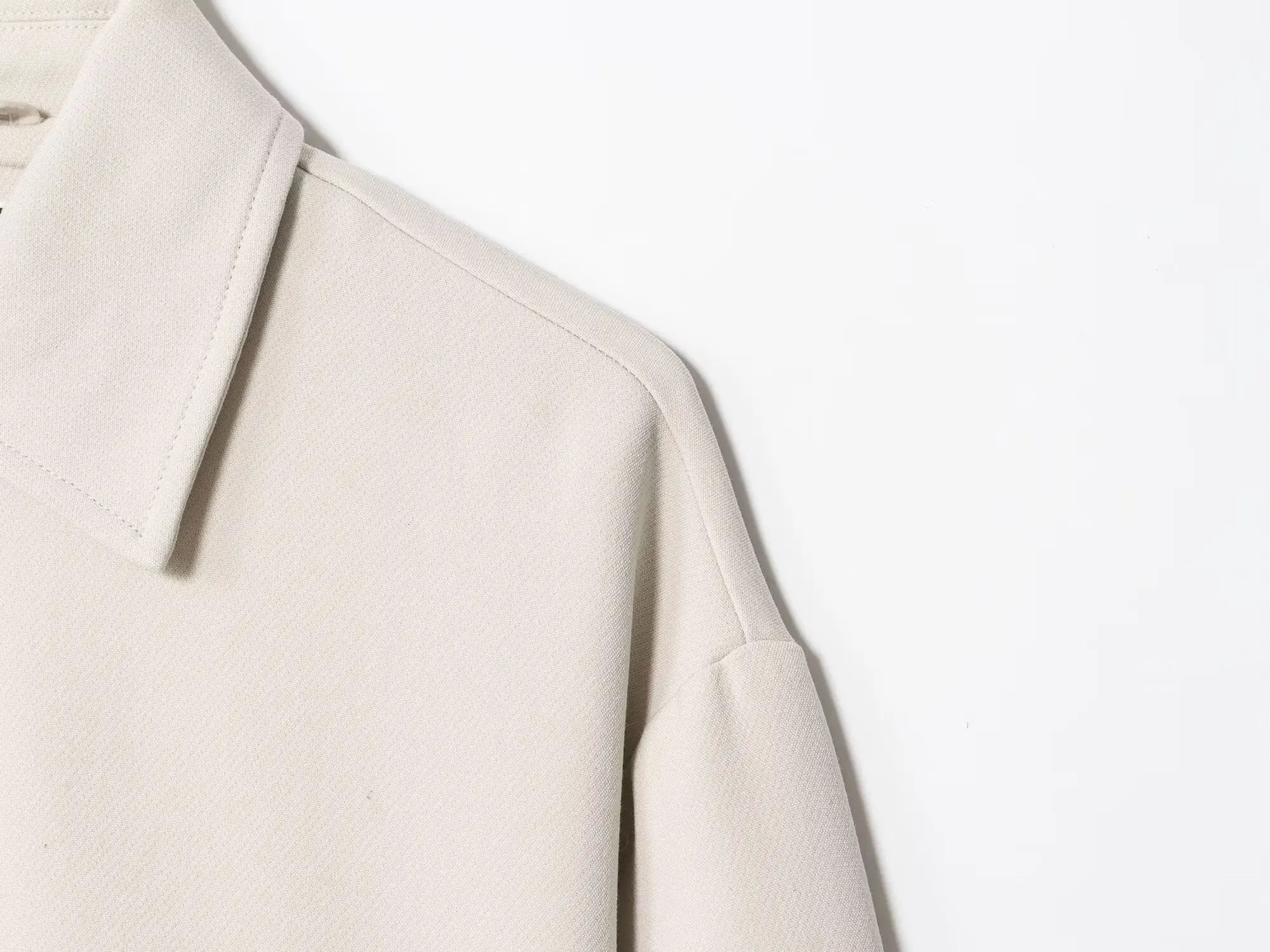 Casual Turn-Down Collar Long Lantern Sleeve  Jacket