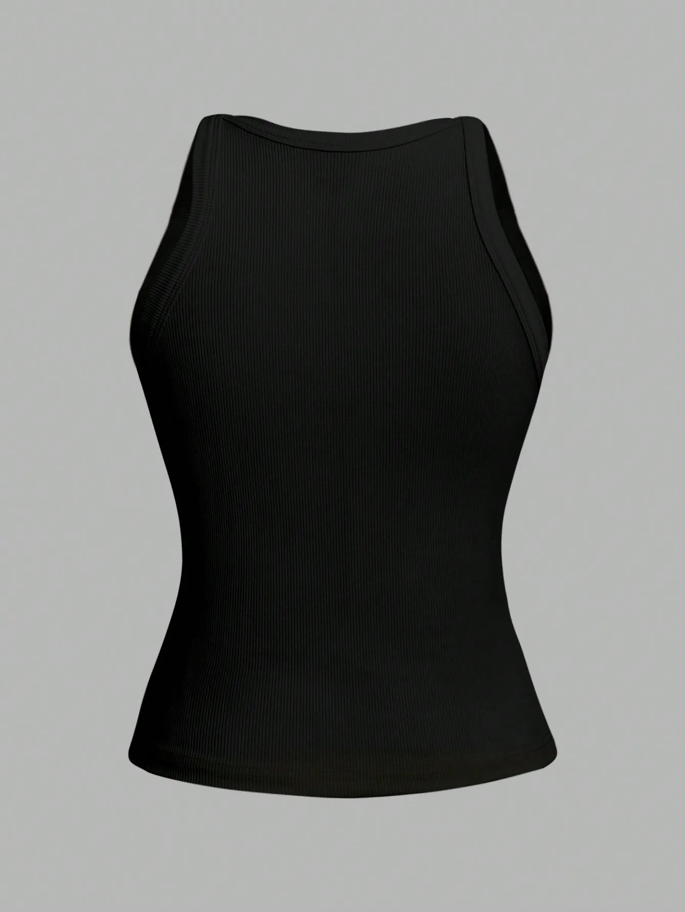 3 Pieces Basic Knitted Vintage Sleeveless Tank Top
