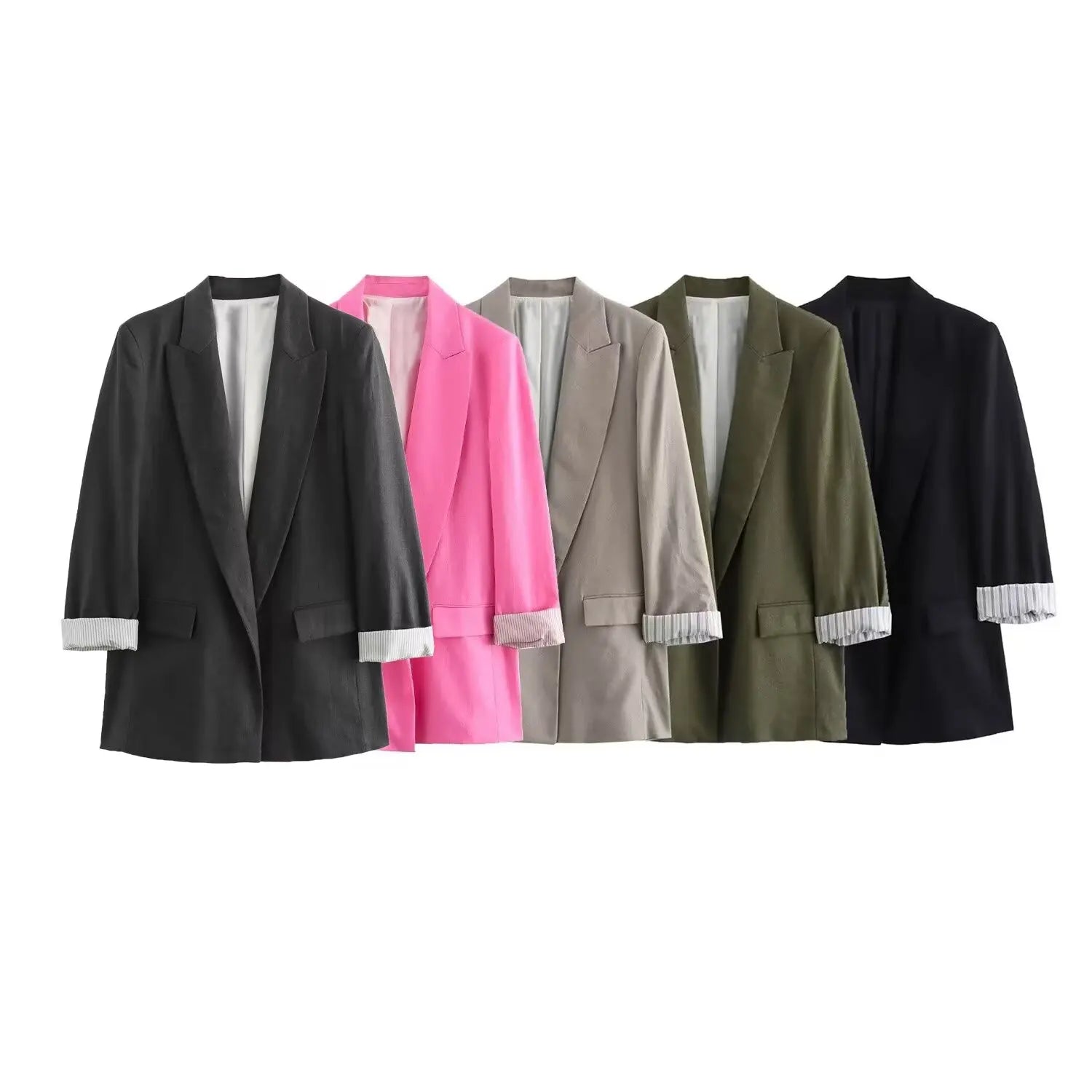 Long Sleeve Suits Blazer Jacket