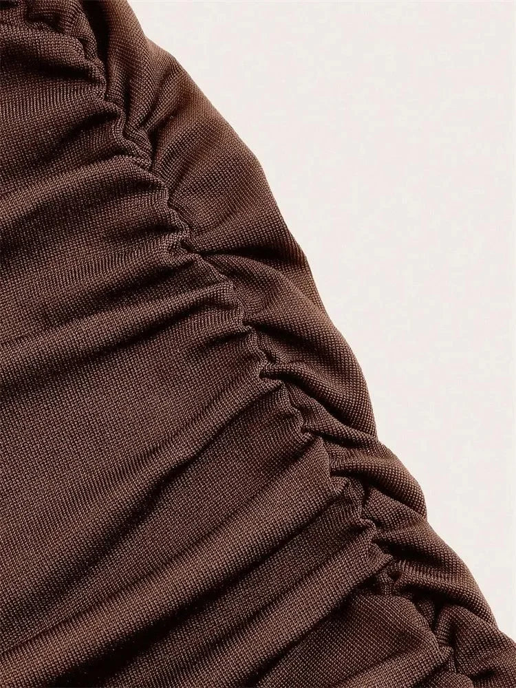 Elastic Elegant High Waist Mermaid Maxi Skirts