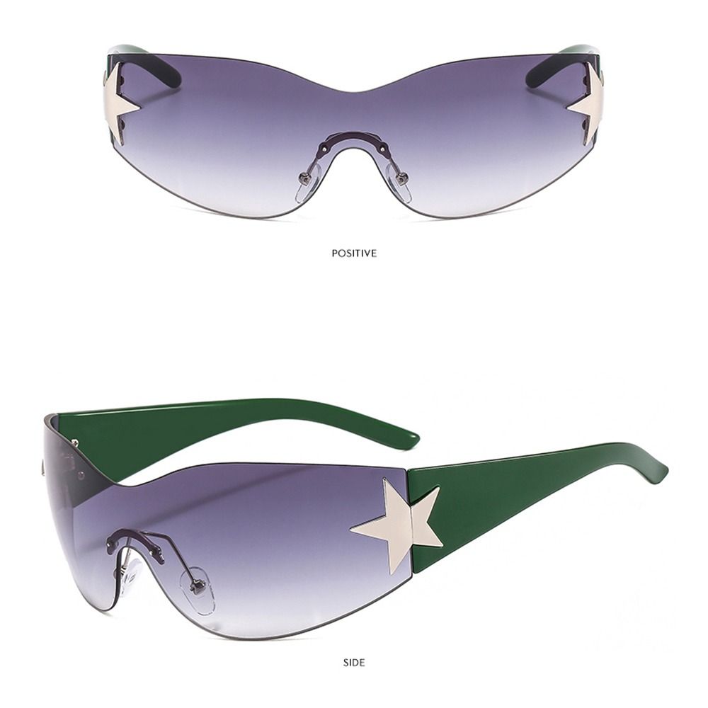 Rimless  Punk  Goggles Sports Sunglasses