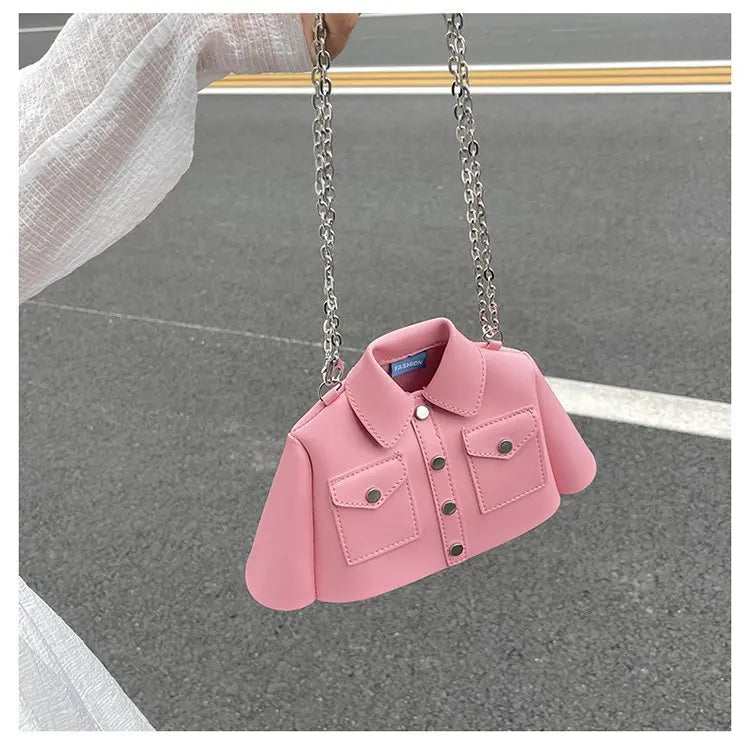 Clothes Shape Shoulder Small Chain Crossbody Bag