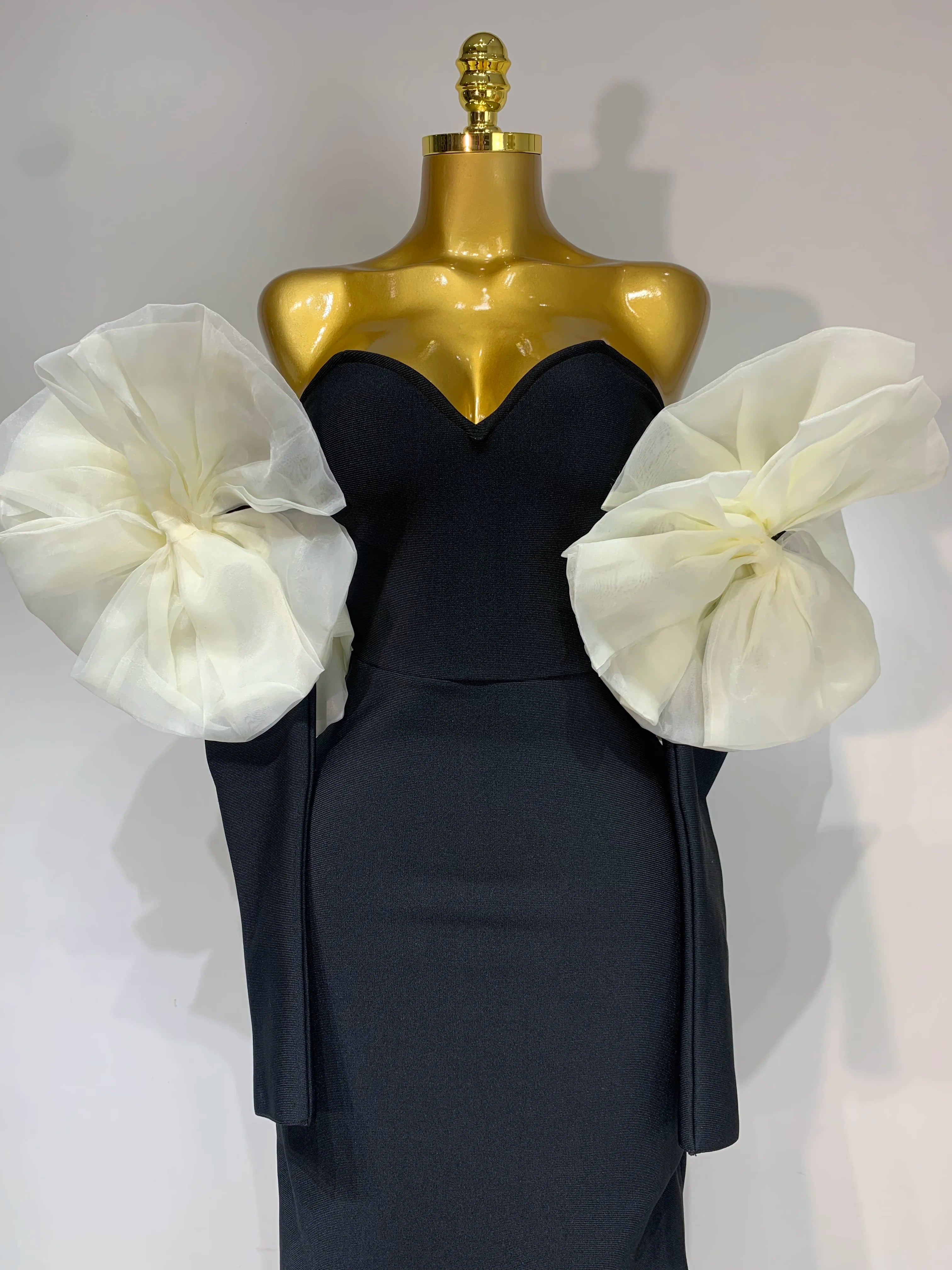 Off Shoulder Bodycon Bandage Dress