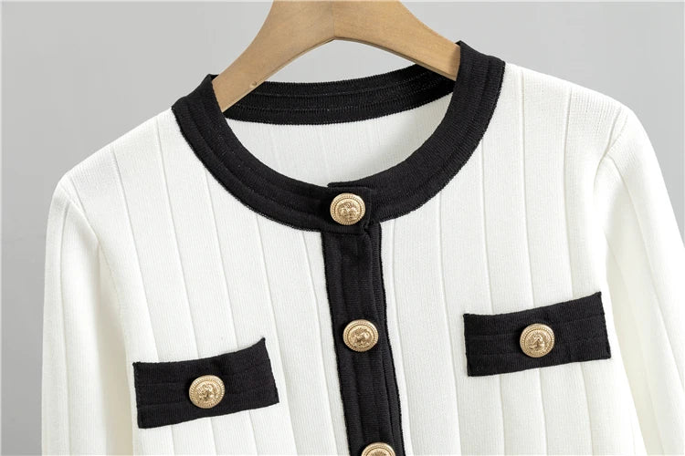 Color Block Print T-shirt High Waist Wrap Hip Two-piece Set