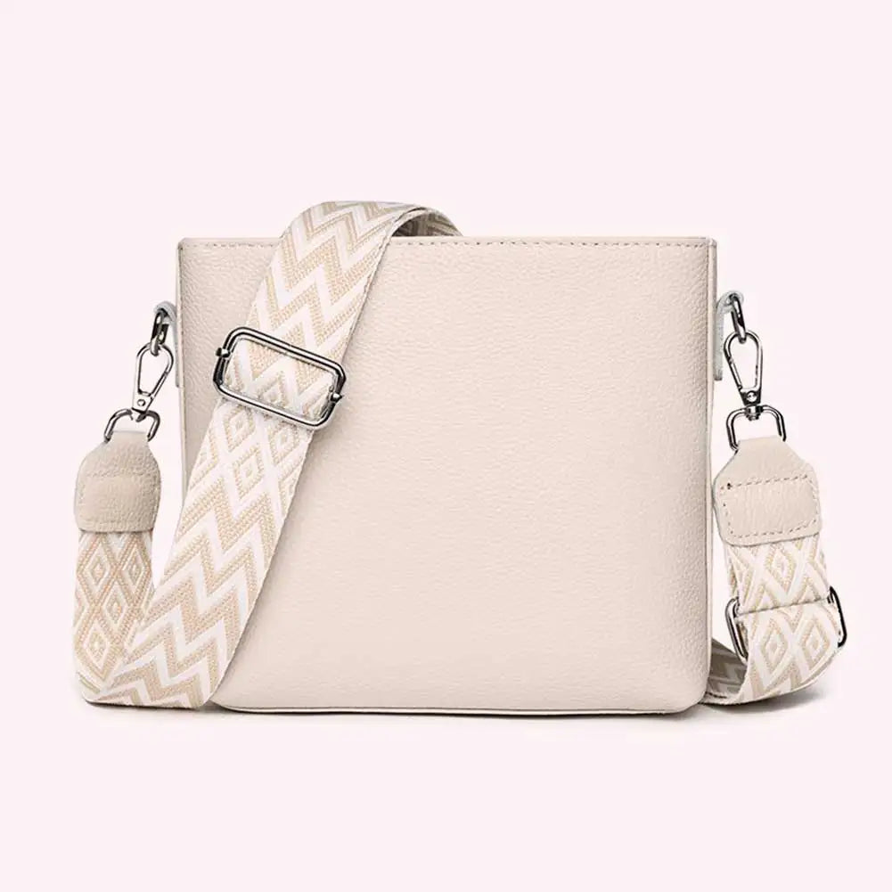 Leather Shoulder Crossbody Handbag