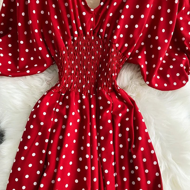 V Neck Dolman Sleeves Floral Print Wide Leg Jumpsuit