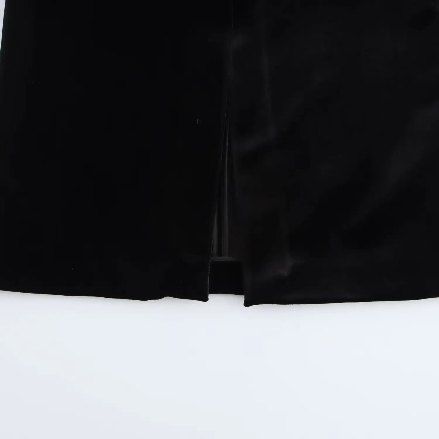 Velvet High Waist Elegant A-line Midi Skirts