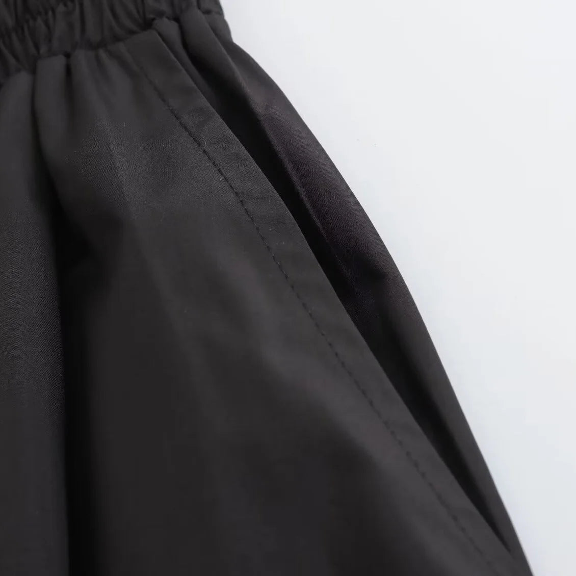 Pleated Vintage Chic High Waist Elegant A-line Long Skirt