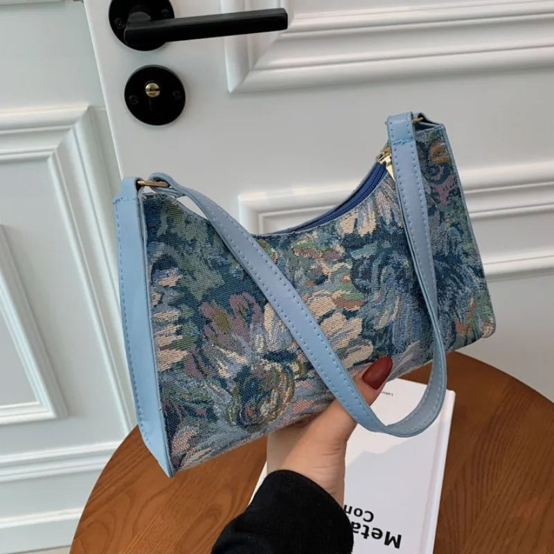 Oil Painting Shoulder Bag