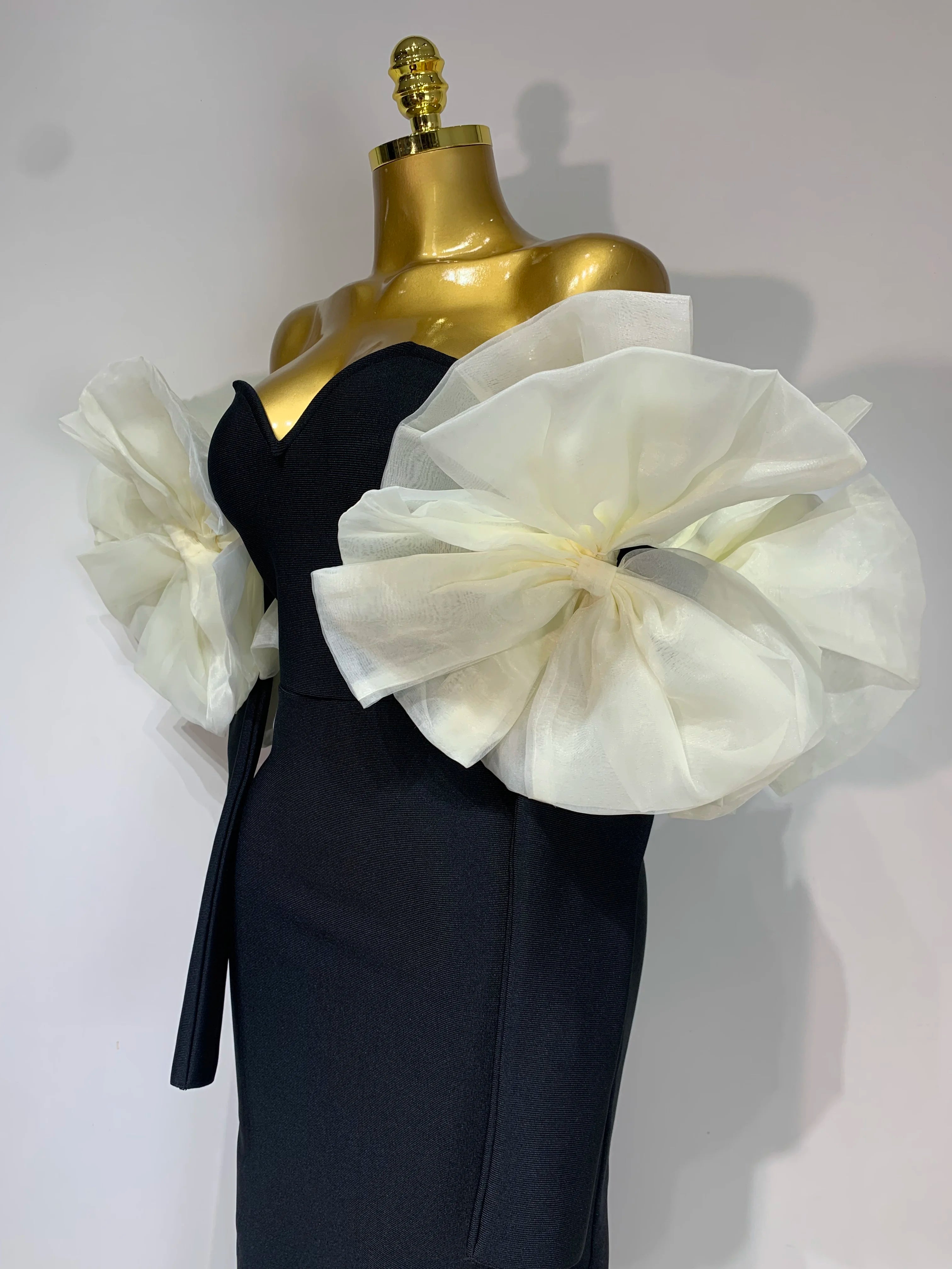 Off Shoulder Bodycon Bandage Dress