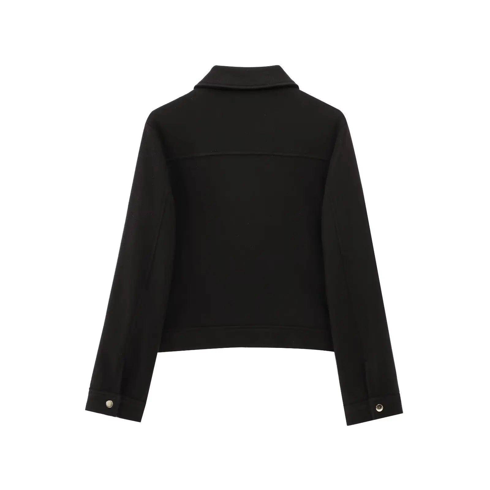Long Sleeve Regular Fit Single Piece Winter Jacket.