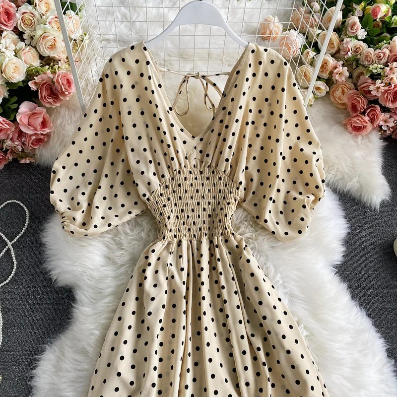 V Neck Dolman Sleeves Floral Print Wide Leg Jumpsuit