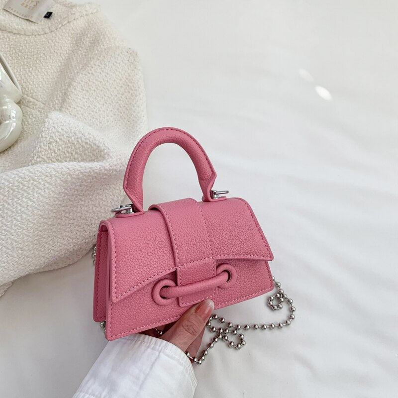 PU Leather Mini Crossbody Bag