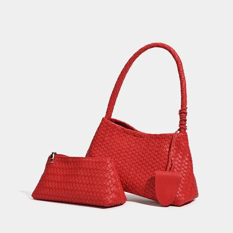 Two Piece Synthetic Leather Bag