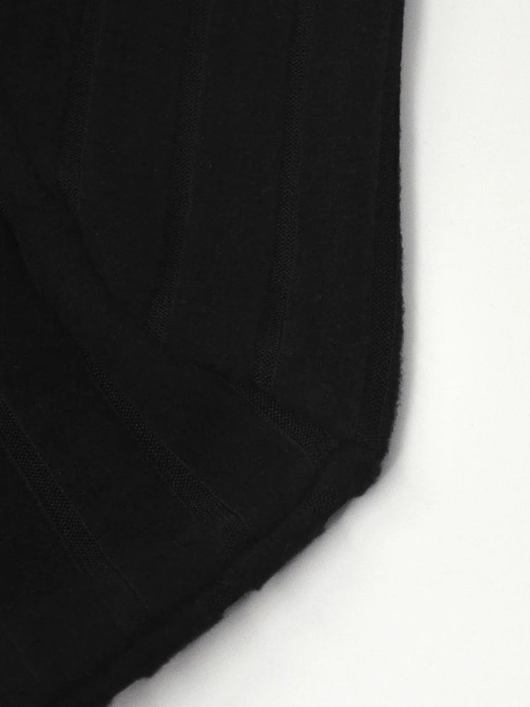 Autumn Turtleneck Long Sleeves Sheath Bodycon Dress