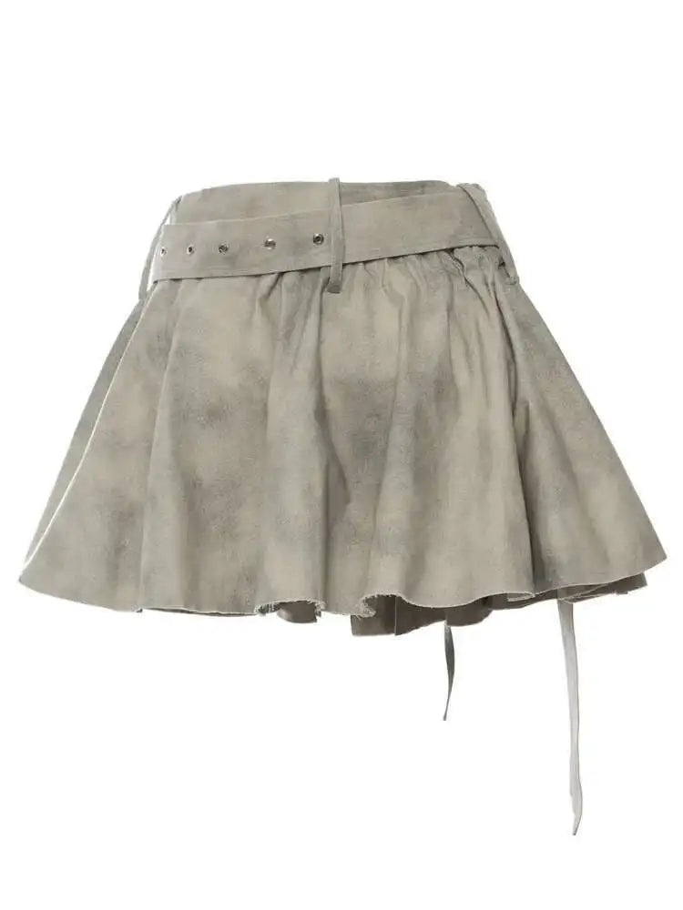 Autumn Winter Women Camouflage Print Single-breasted Coats + High Waist Bandage Skirts Suit