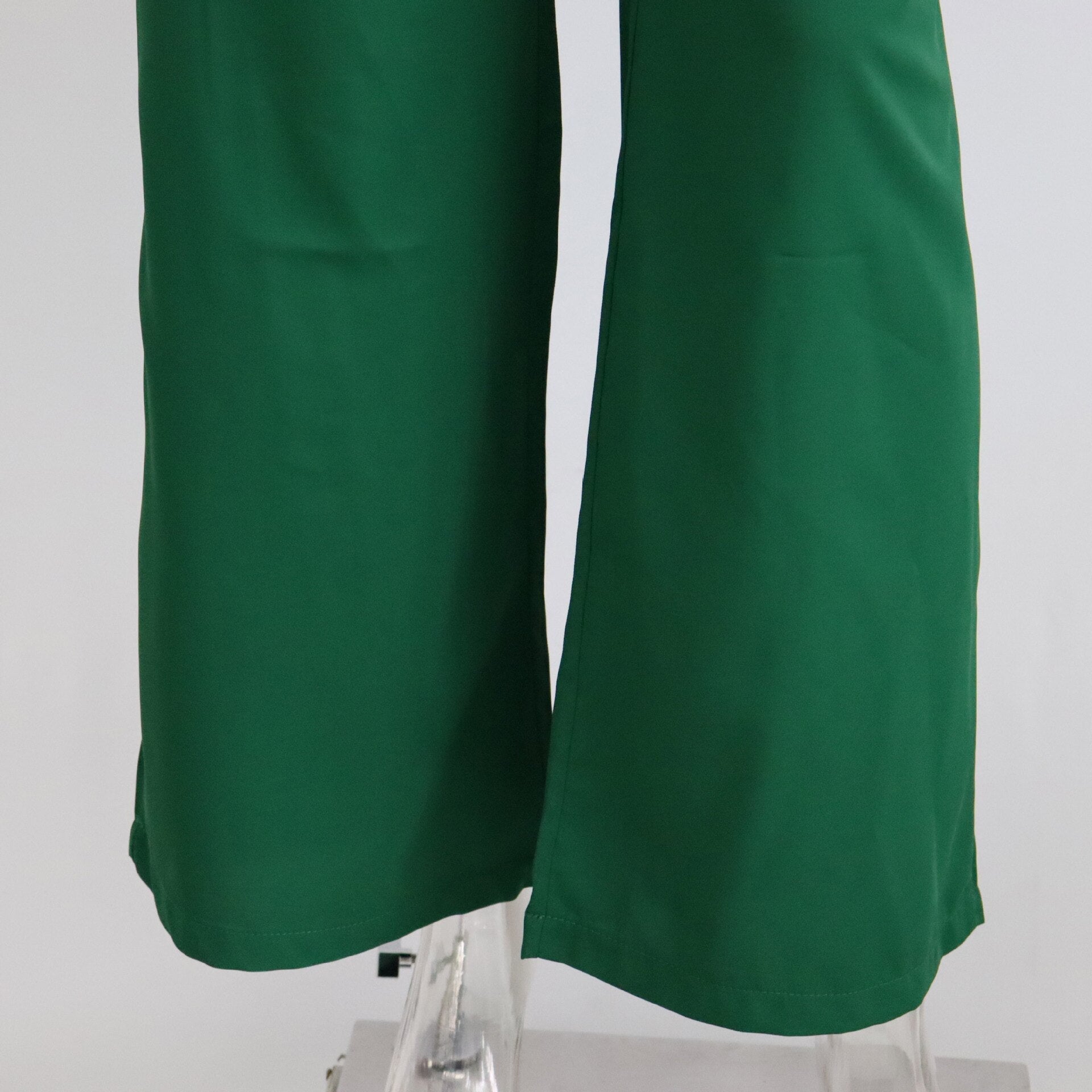 Casual High-waisted Straight Trousers