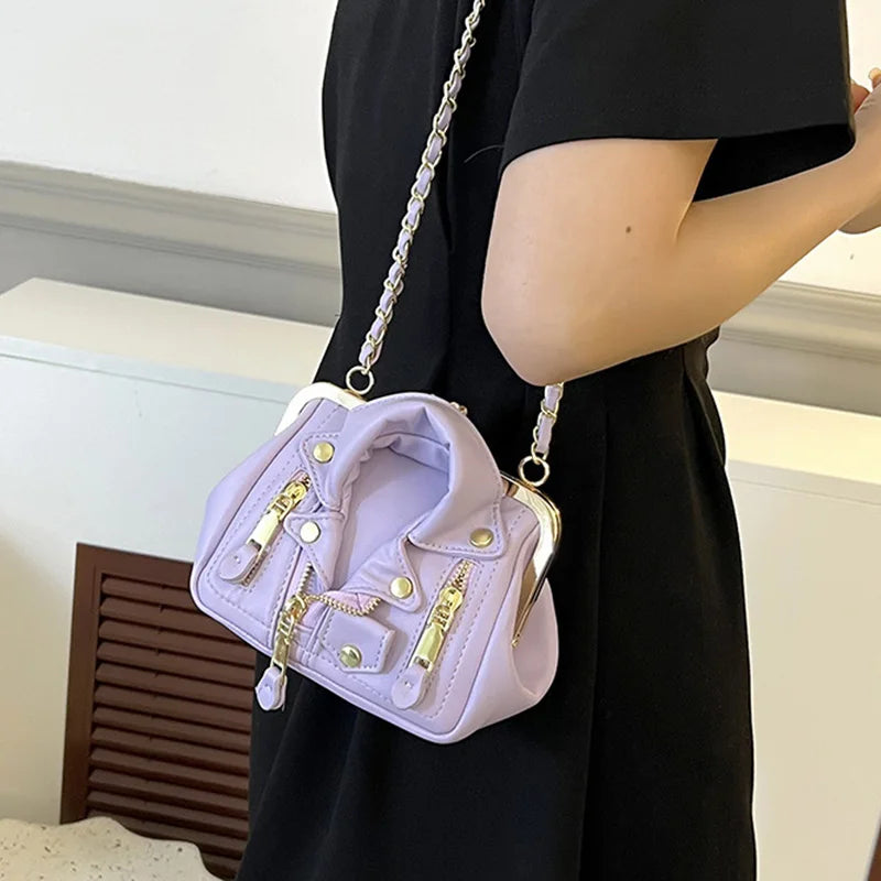 Fashion Jacket Design Crossbody Bag