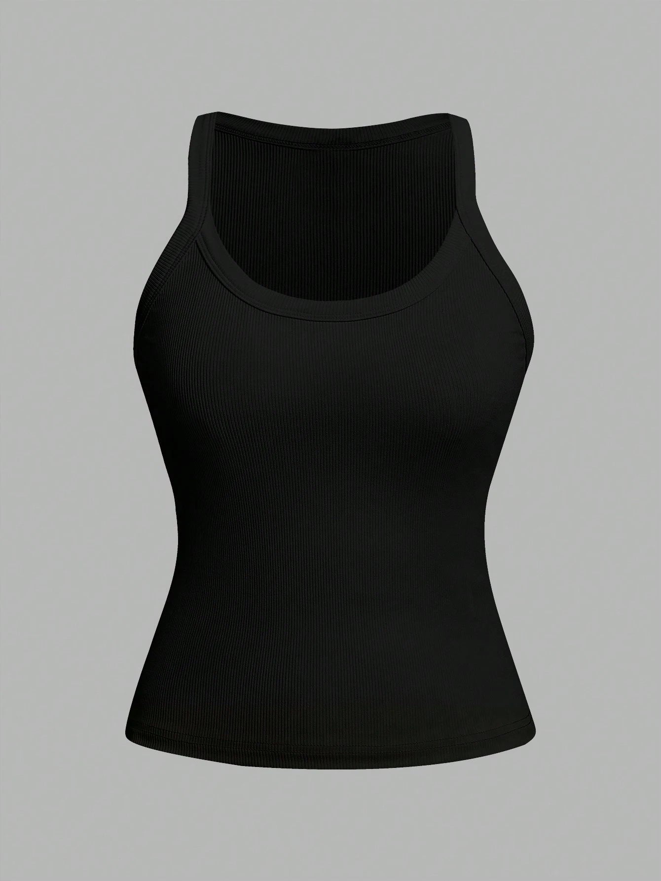 3 Pieces Basic Knitted Vintage Sleeveless Tank Top