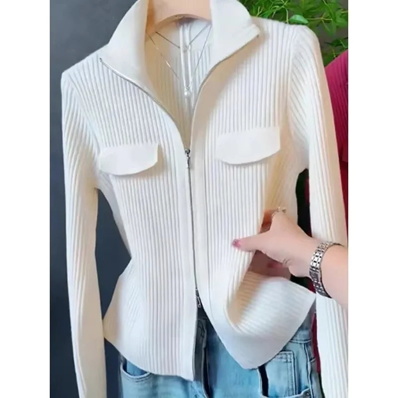 Knitted Sweater Short Cardigan Jacket