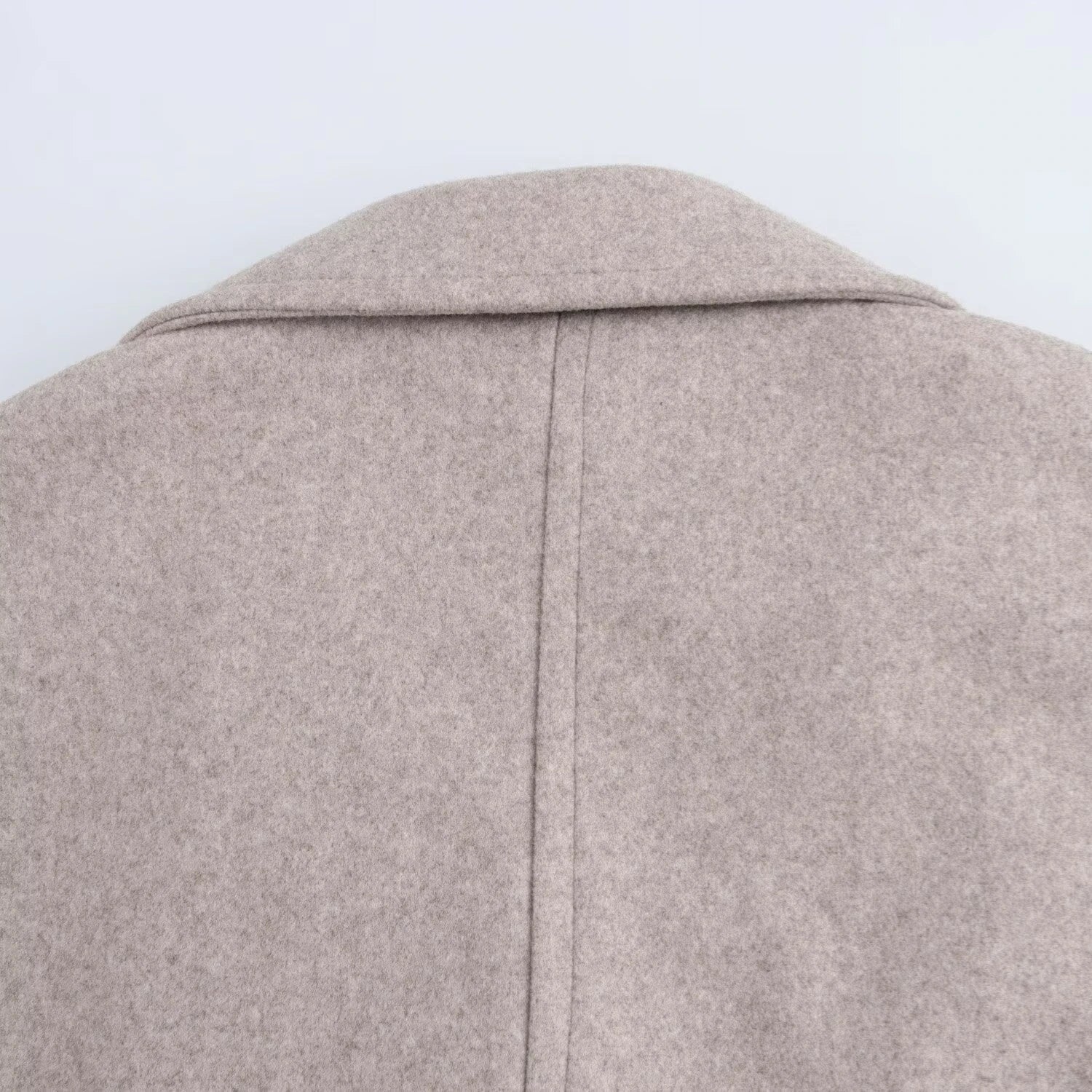 Loose Double-breasted Lapel Long Coat