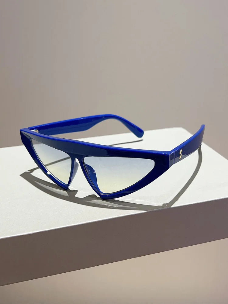 Punk Vintage Y2K Triangle Sunglasses