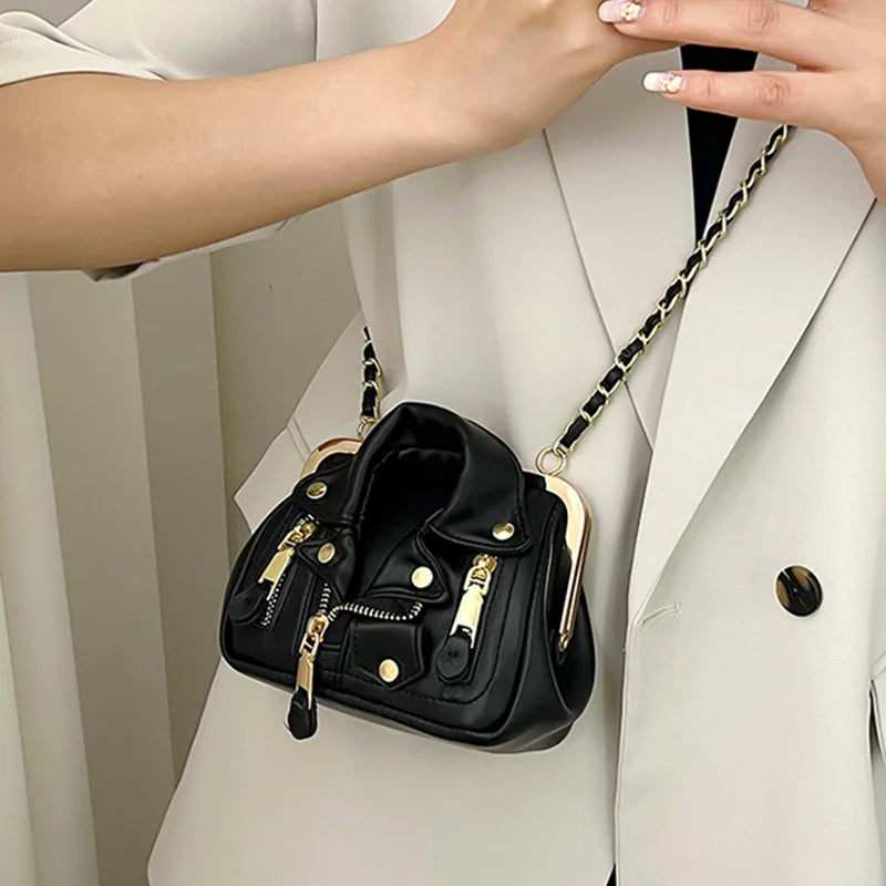 Fashion Jacket Design Crossbody Bag