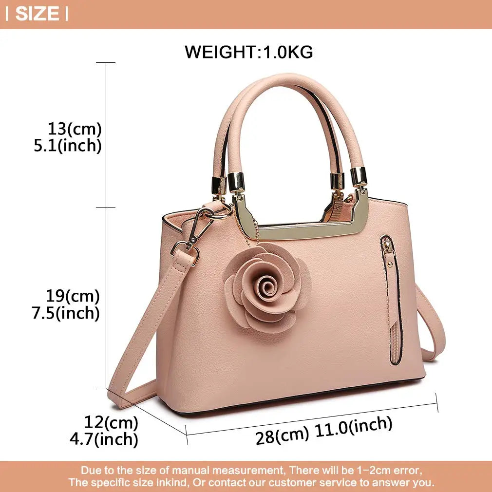 PU Leather Crossbody Top Handle Handbags