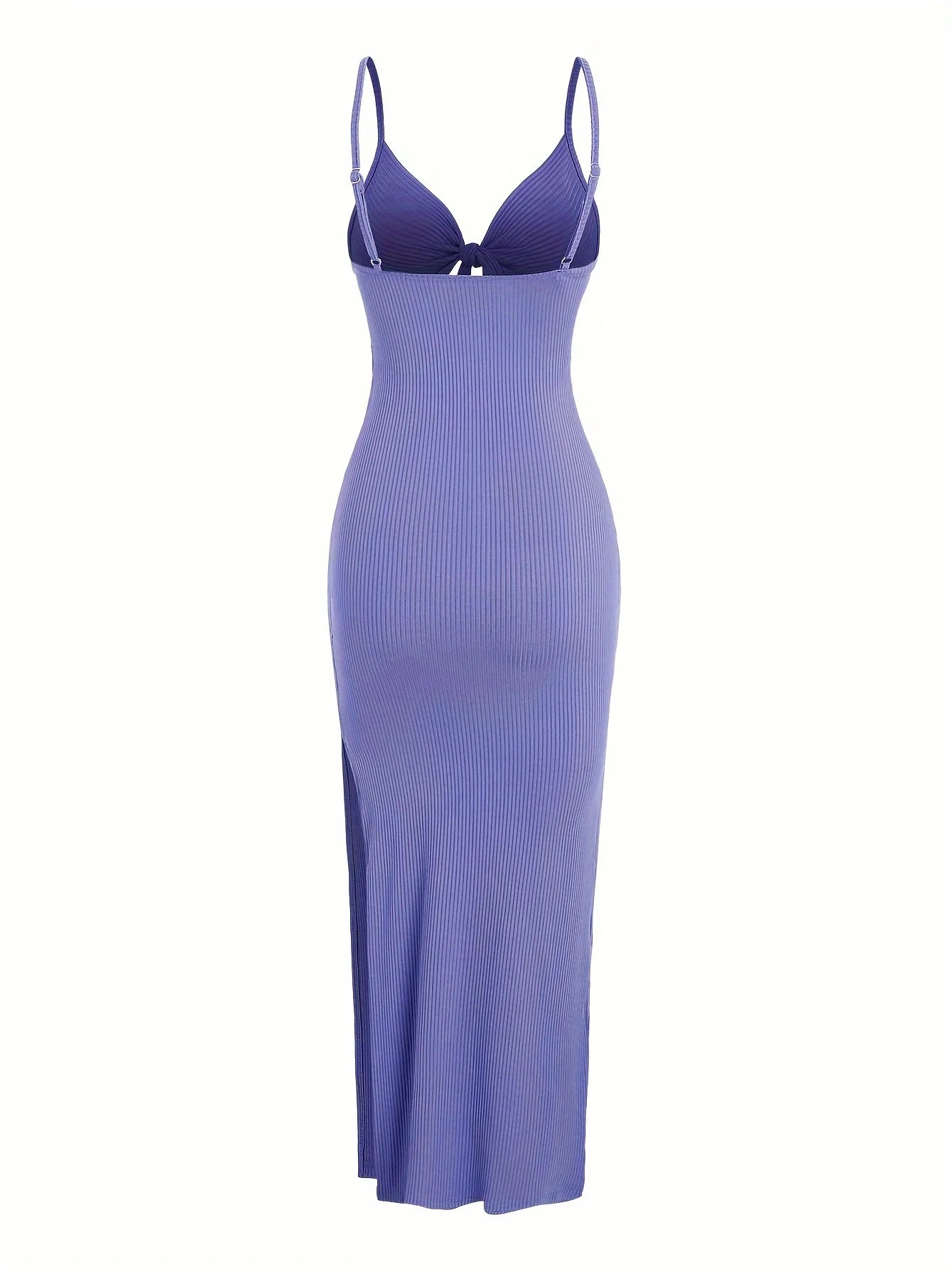 sleeveless suspender dress
