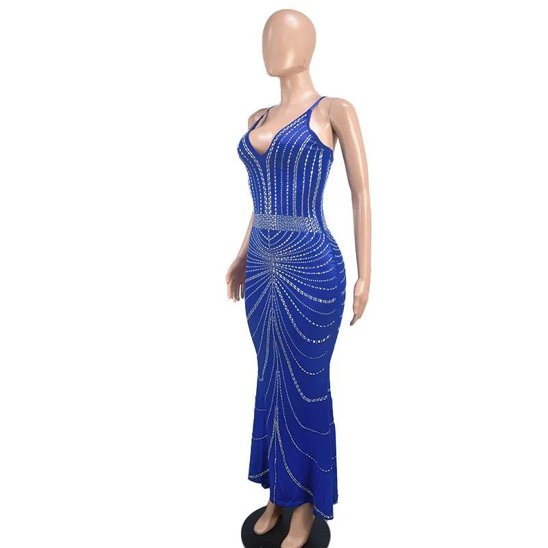 Sleeveless Long Maxi Dress