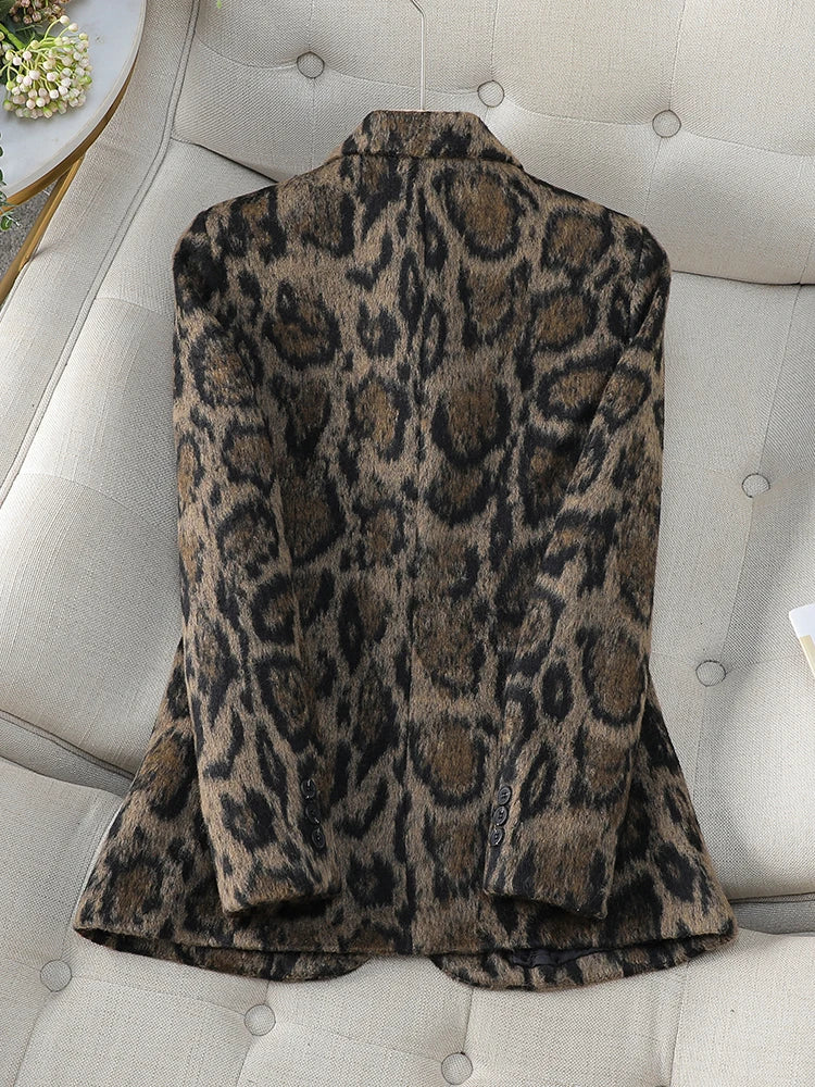 Casual Ladies Blazer Autumn Winter Jacket
