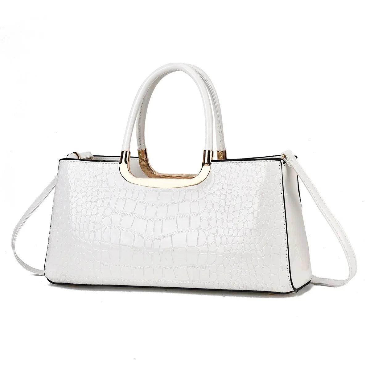 High Capacity PU Leather Crossbody Bag