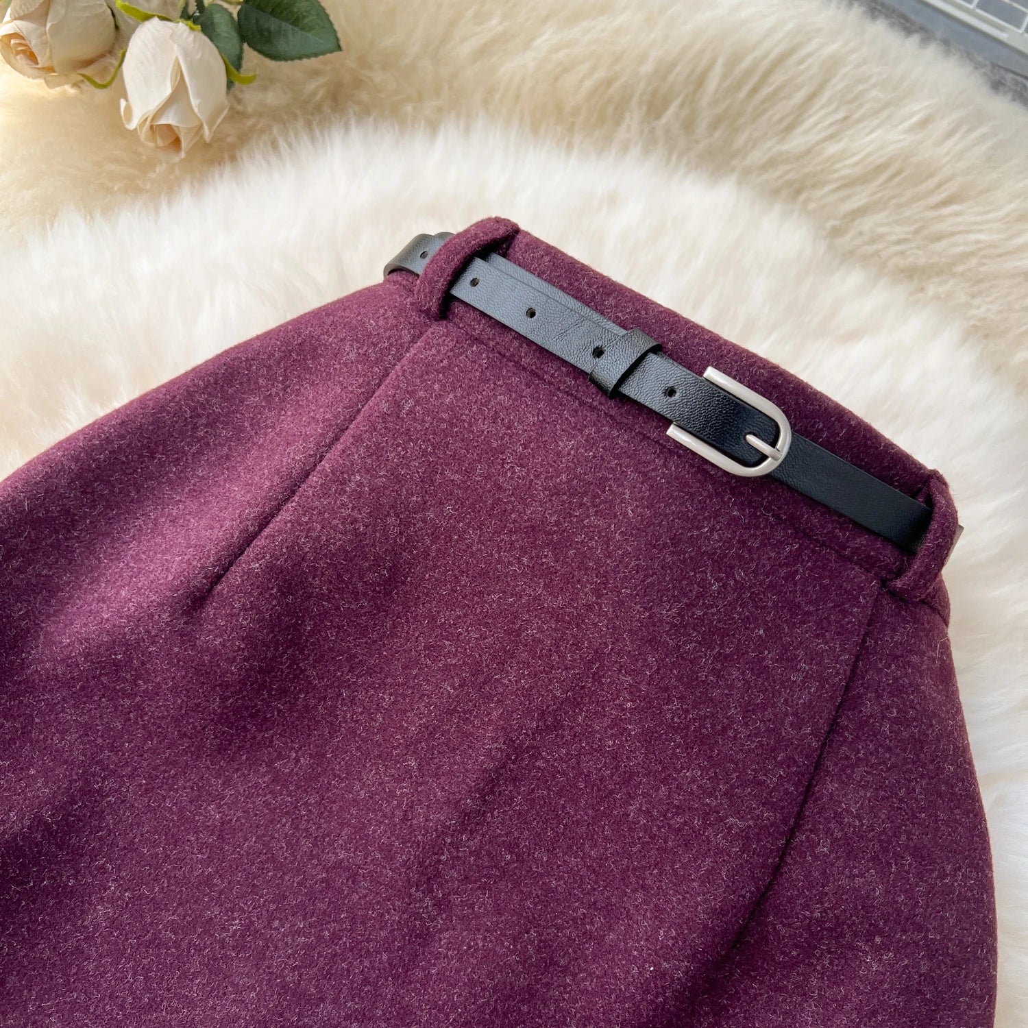 High Waisted Elegant Pencil Skirt