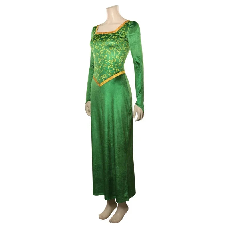 Princess Fiona cosplay women costume