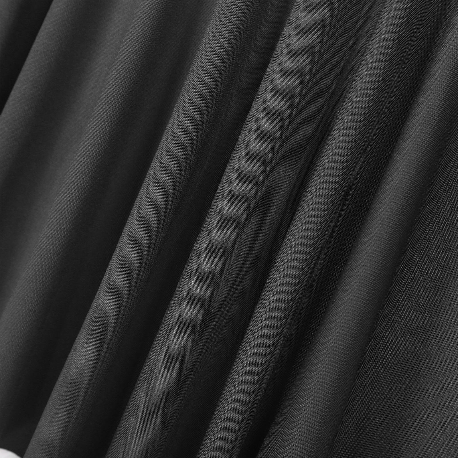 Elastic Waistband Flared Ruffles Skirts