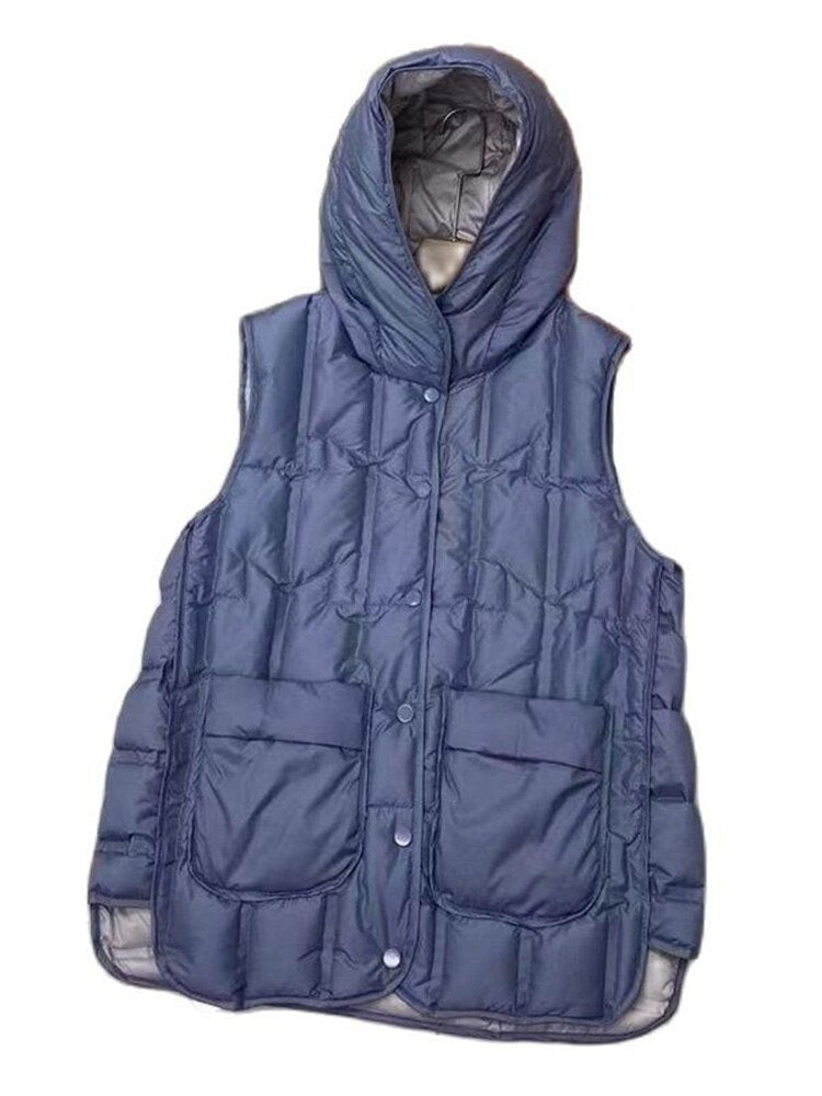 Duck Down Vest Coat Light Puffer Jacket