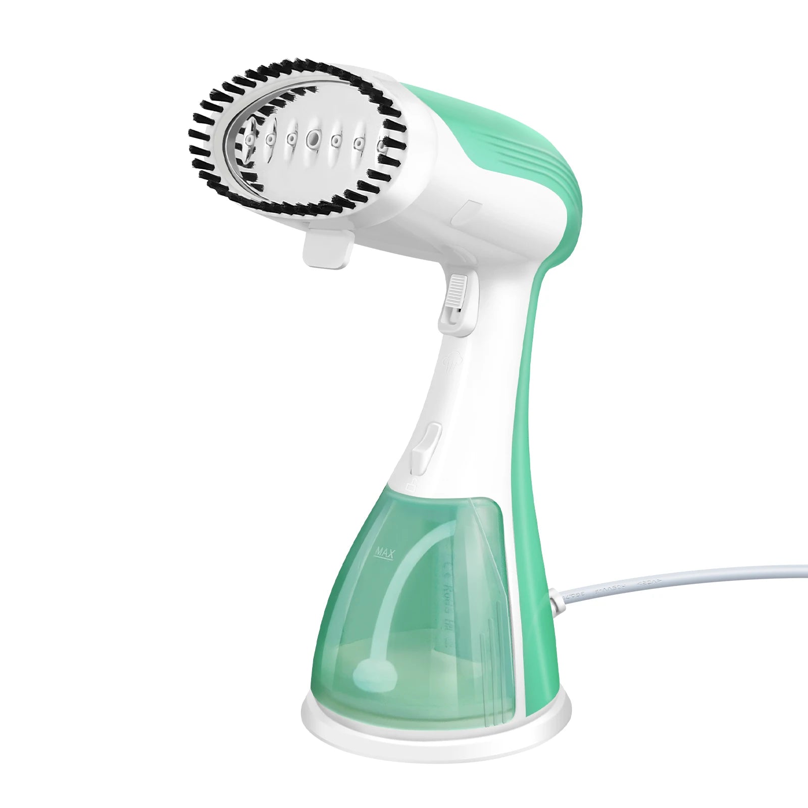 1500W Handheld Clothes Portable Steamer 300ml Water Tank, 30s Fast Heat-up, 27g/min, Stainless Steel Panel,1.5m Cable