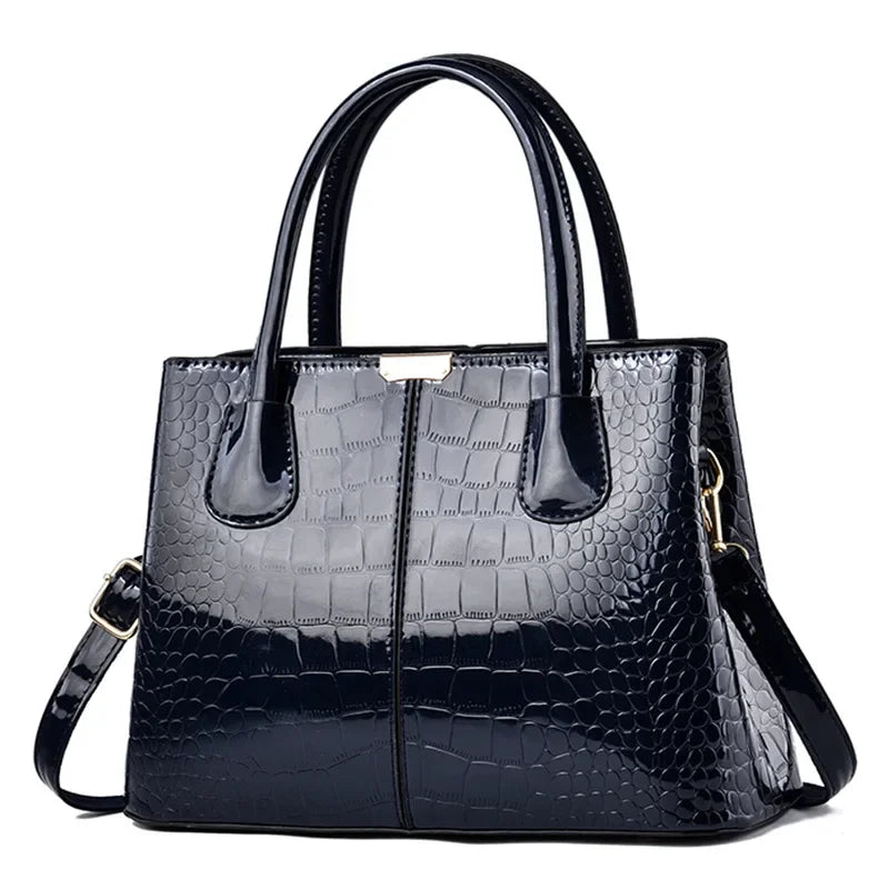 Vintage Pu Leather  Large Capacity Handbags