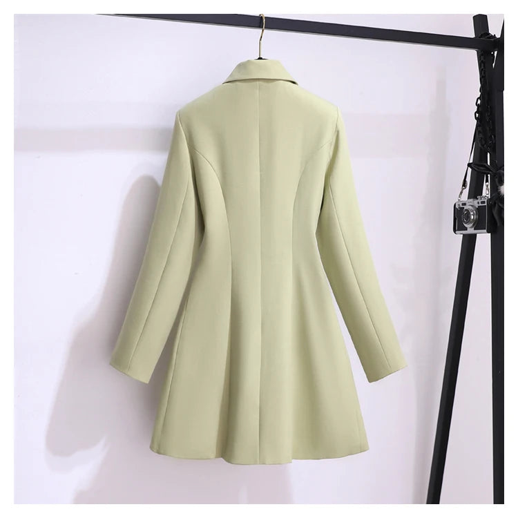 High-end Suit French Fashion High Quality Blazer New Non-ironing Anti-Wrinkle Suit Tunics