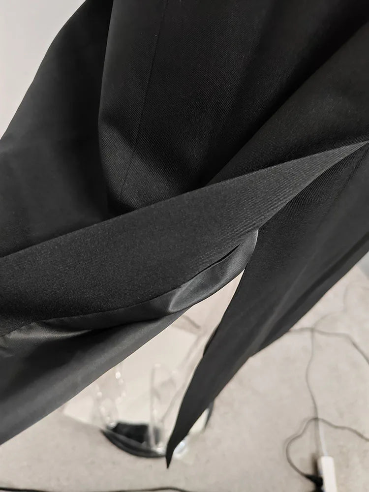 Long Sleeve Blazer Trench Coat
