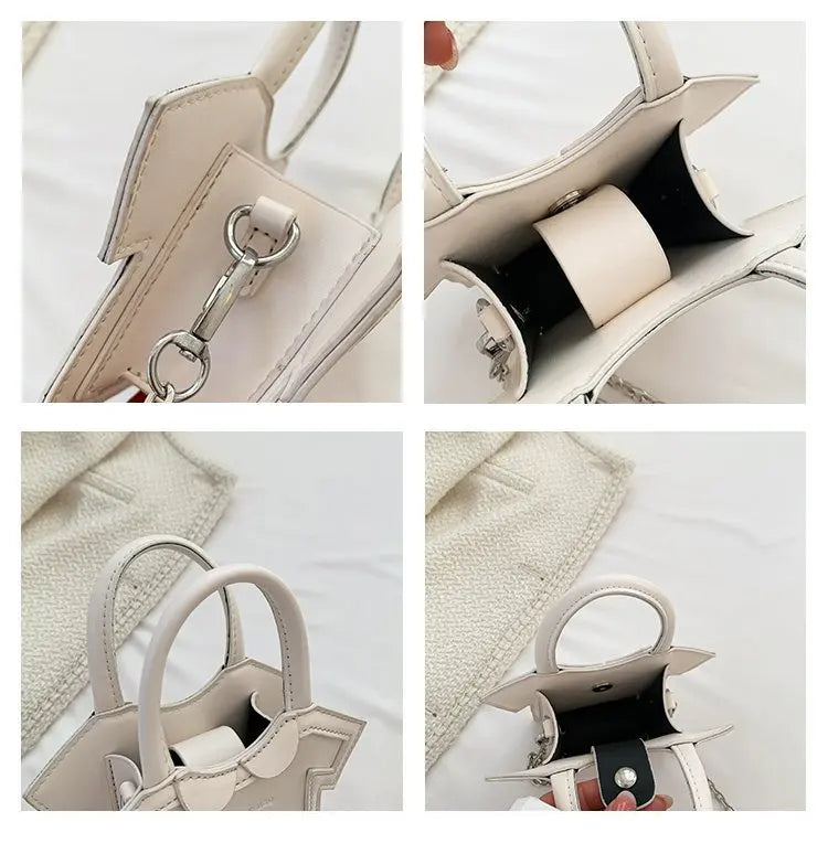 Mini T-shirt Style Chain Crossbody Handbag Portable Bag