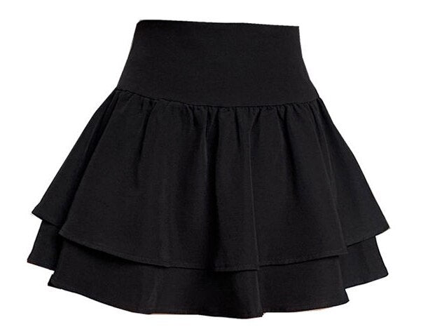 High Waist A Line Skirt