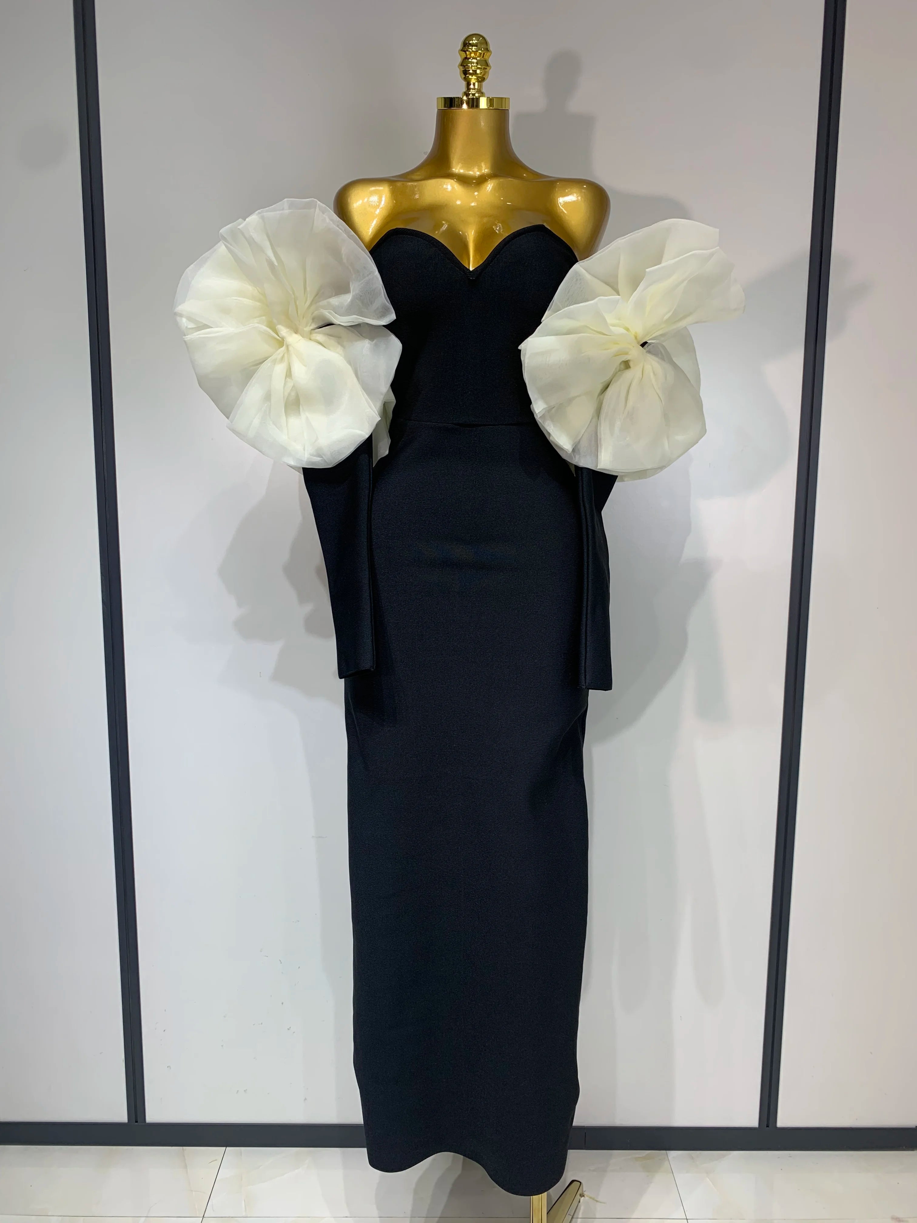 Off Shoulder Bodycon Bandage Dress