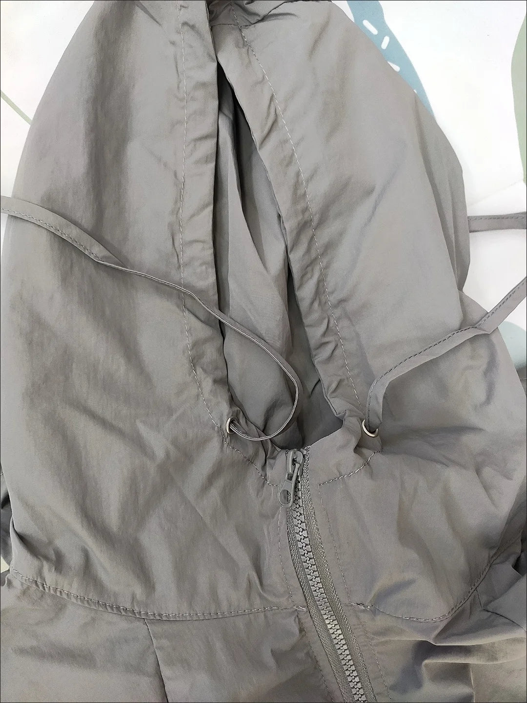 Sunscreen Hooded Thin Loose Vintage Jacket