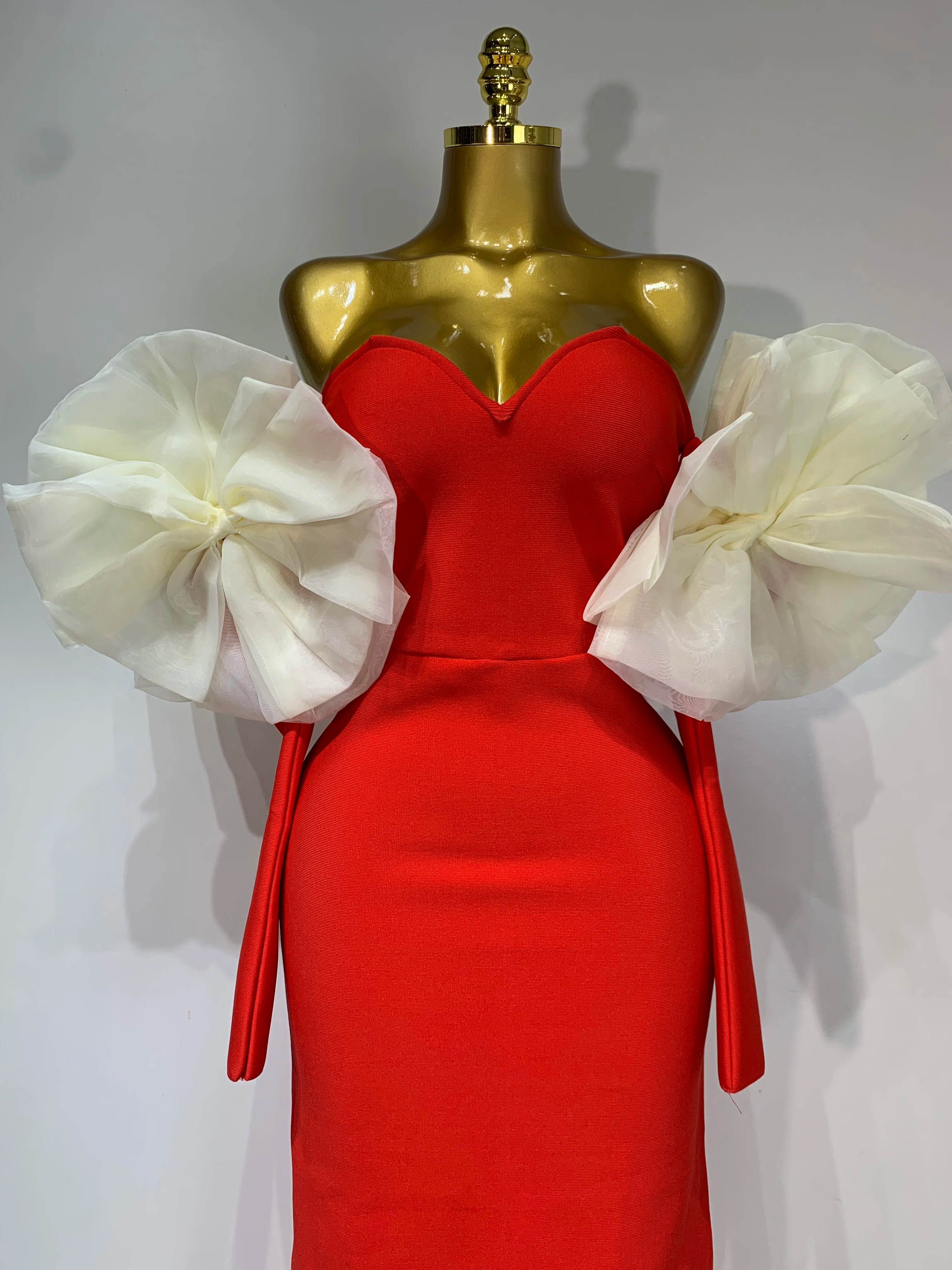 Off Shoulder Bodycon Bandage Dress